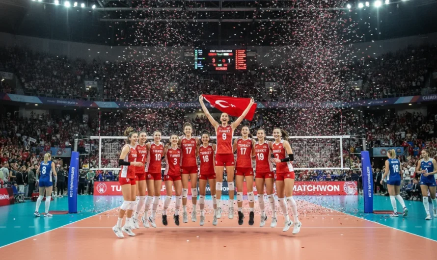Voleybolda Milli Gurur: Sultanlar Almanya Engelini Geçti
